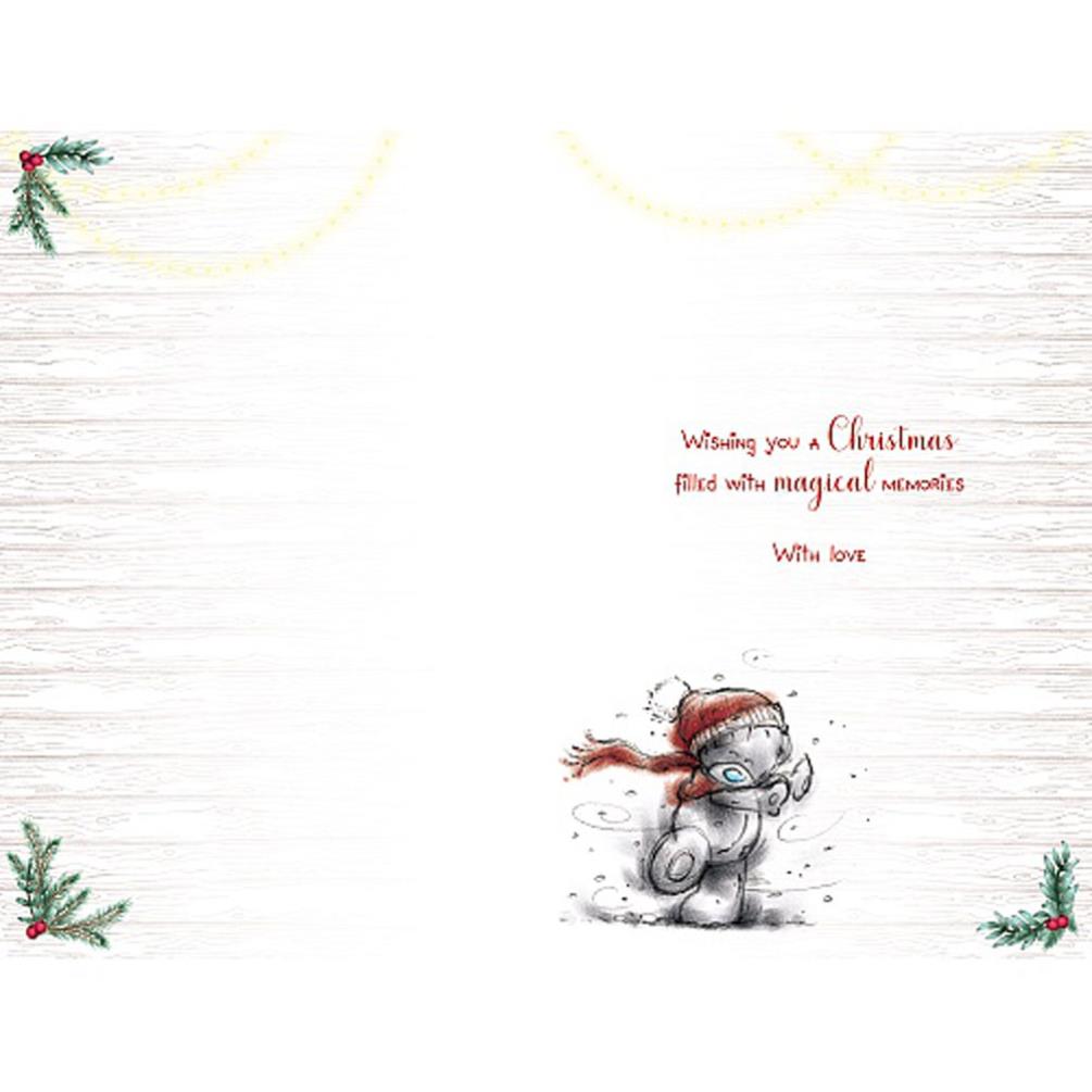 Lovely Aunty Me to You Bear Christmas Card Extra Image 1